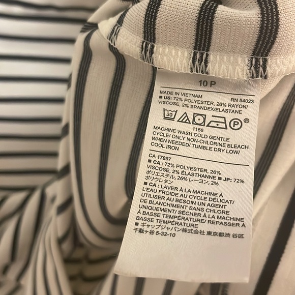 Banana Republic Striped Bodycon Dress - Picture 7 of 9